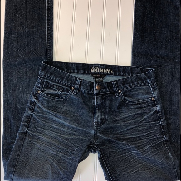 New York & Company Denim - New York & Co ladies 2/26 low rise skinny jeans